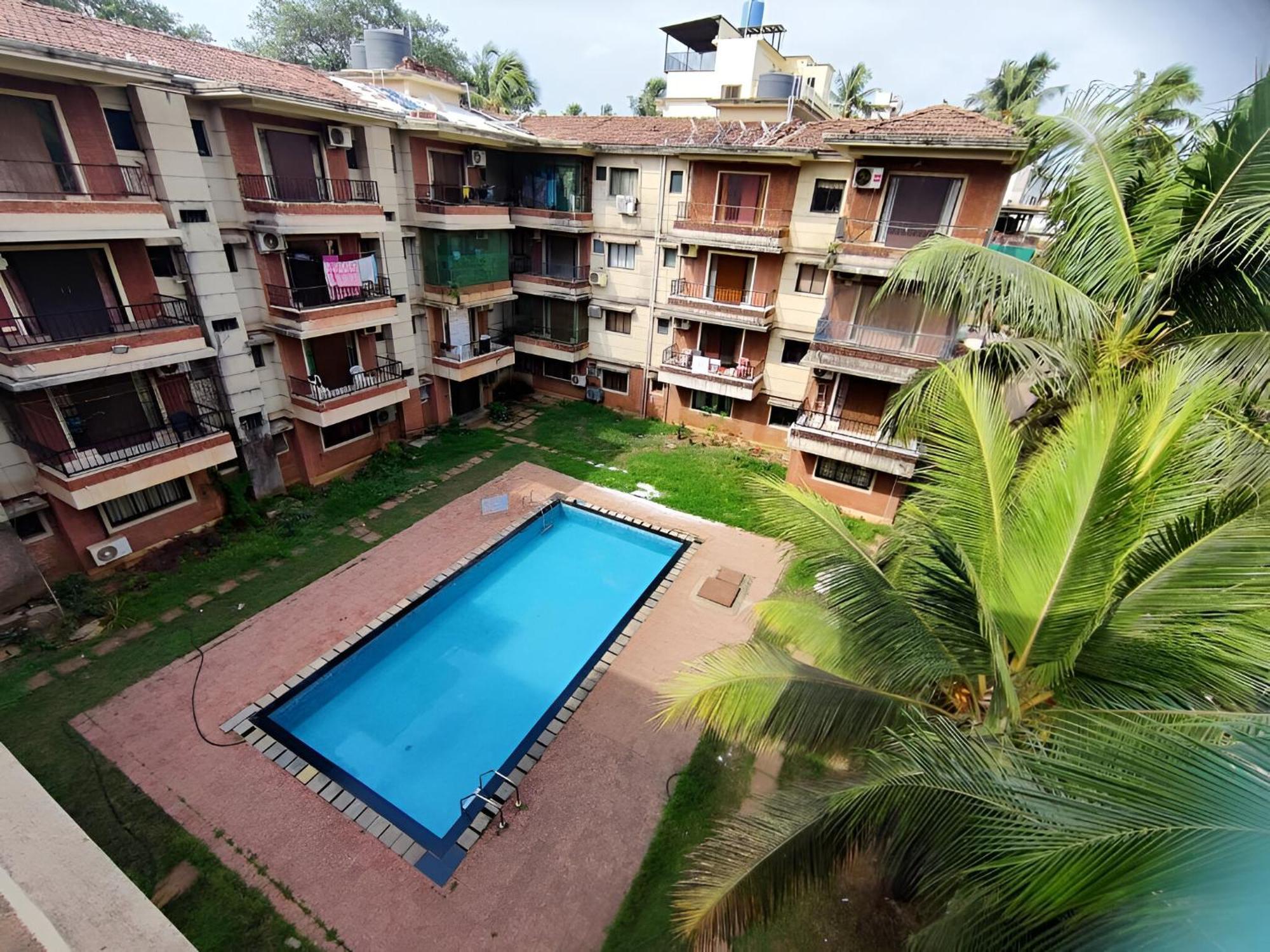 Ronne'S 2Bhk Lagoon Apartment -Calangute Exterior photo